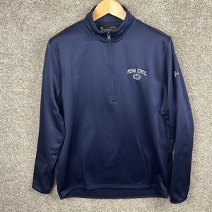 Under Armour‎ 1/2 Zip Pen State Pullover Fleece Men's Large